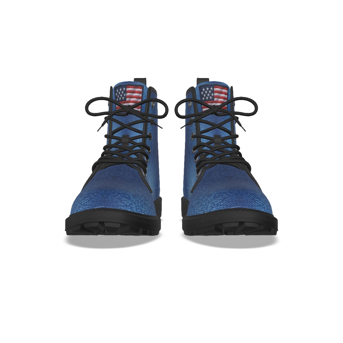 All-Over Print USA Flag Martin Boots – Fashion Meets Patriotism